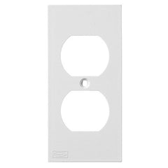 HUBBELL Hubbell Premise Wiring KP8W Keystone Duplex Faceplate