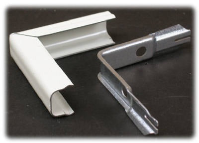 WIREMOLD Wiremold Company B-8 Outside Elbow Ivory Metal 5 Pack
