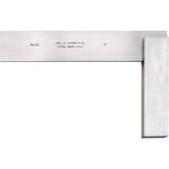 STARRETT Starrett 50134 Precision Steel Square 6 Inch Blade