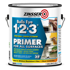 RUST-OLEUM Rust-Oleum 2001 Bulls Eye 1-2-3 Water-Base Primer-Sealer 1 gal