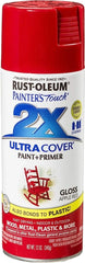 RUST-OLEUM Rust-oleum 334024 Spray Paint Primer Gloss Apple Red 12 Oz