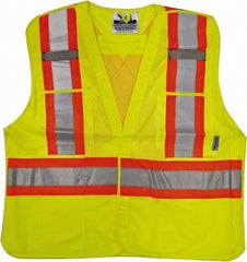 VIKING Viking U6125G-S/M High Visibility Vest Ansi Class 2 Sm