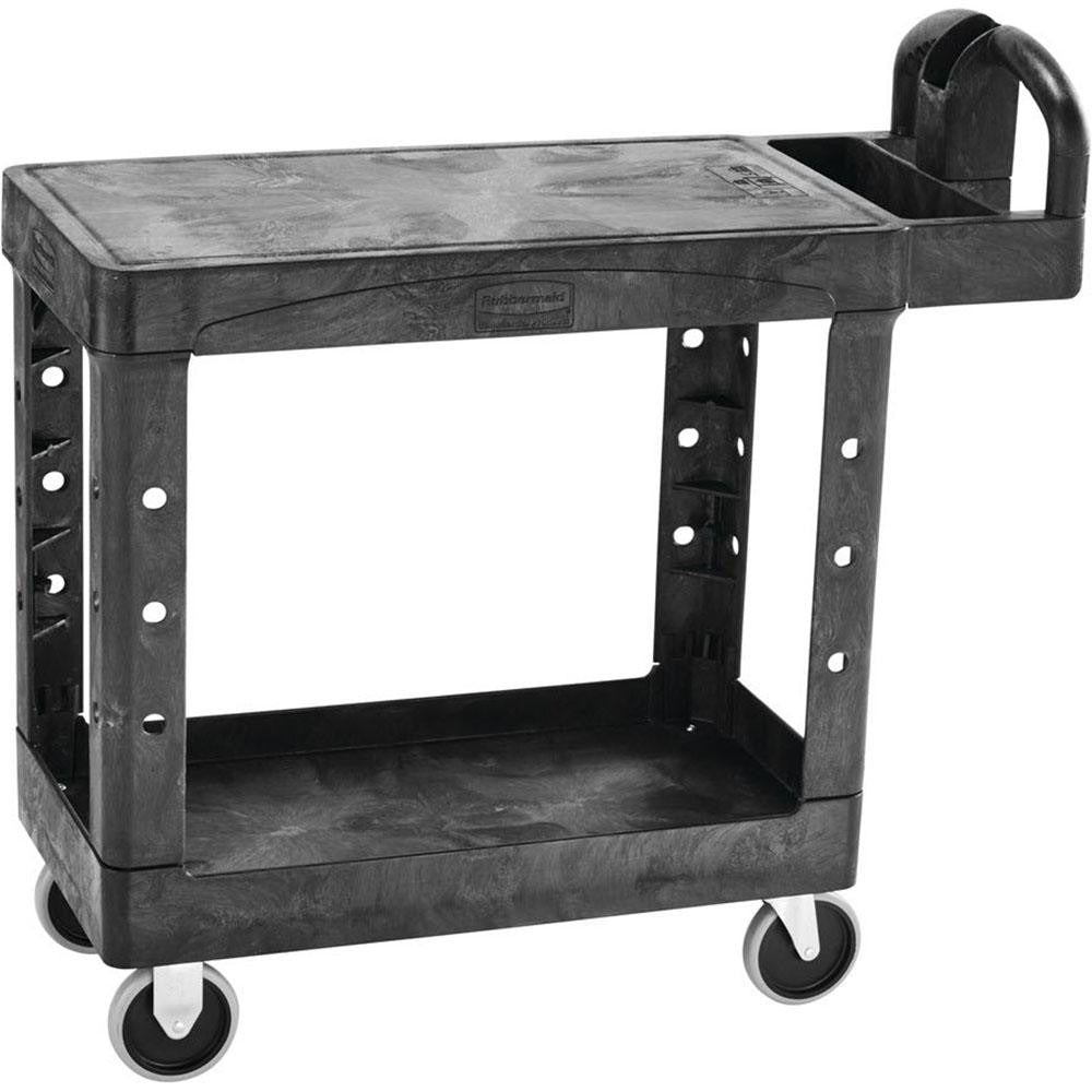 RUBBERMAID Rubbermaid FG450500BLA Standard Utility Cart 500 Lb