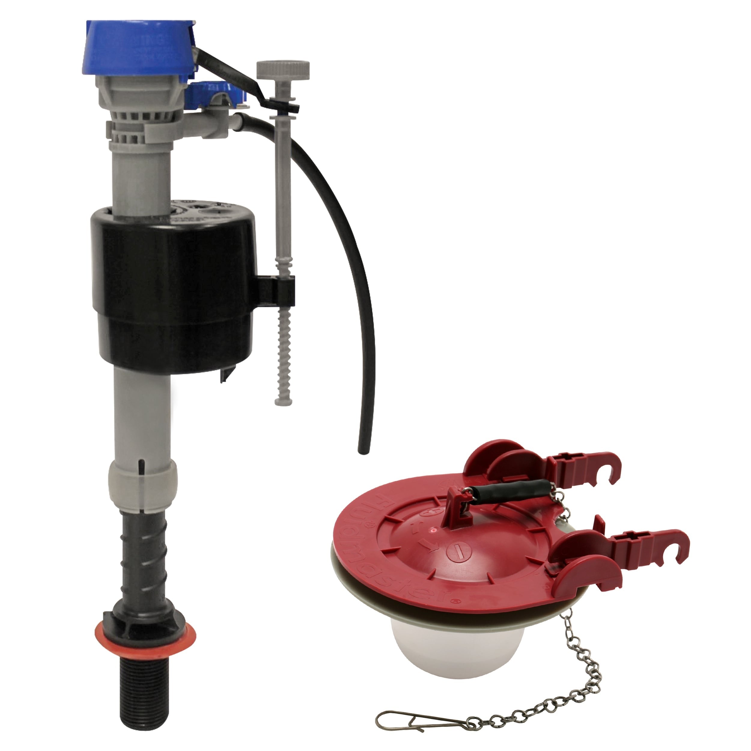 FLUIDMASTER Fluidmaster K-400H-038 PerforMAX universal toilet fill valve and 3-in flapper kit (3 in / K-400H-038-T4)