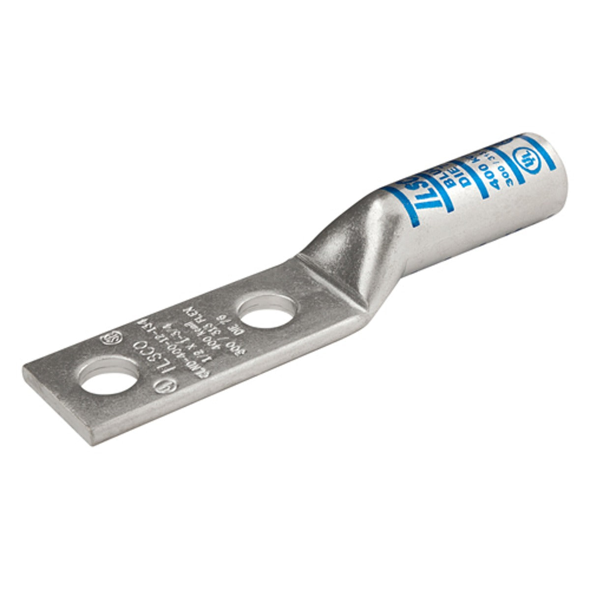 ILSCO Ilsco CLND-250-12-134 SureCrimp Copper Compression Lug 35 Volt (250 kcmil, 2-Hole, 1/2 in Bolt)