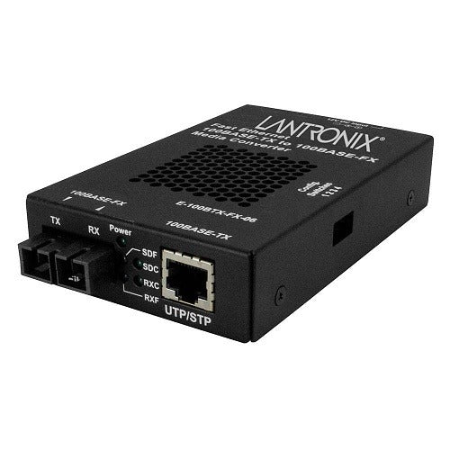 LANTRONIX Transition Networks E-100BTX-FX-06(SC)-UK Media Converter
