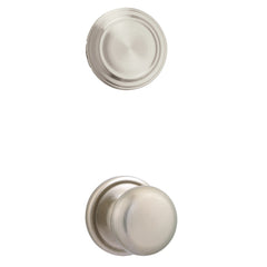 KWIKSET Kwikset 968H-15 Hancock Knob Dummy Handleset Satin Nickel