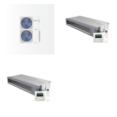 BRAVO ROMA BRAVO ROMA 24000 BTU R-32 23 SEER2 2-Zone Concealed Duct Mini Split