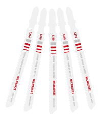Milwaukee 48-42-5310 Jig Saw Blade, 10 TPI, 4 in L x 9/32 in W, Bi-Metal Cutting Edge
