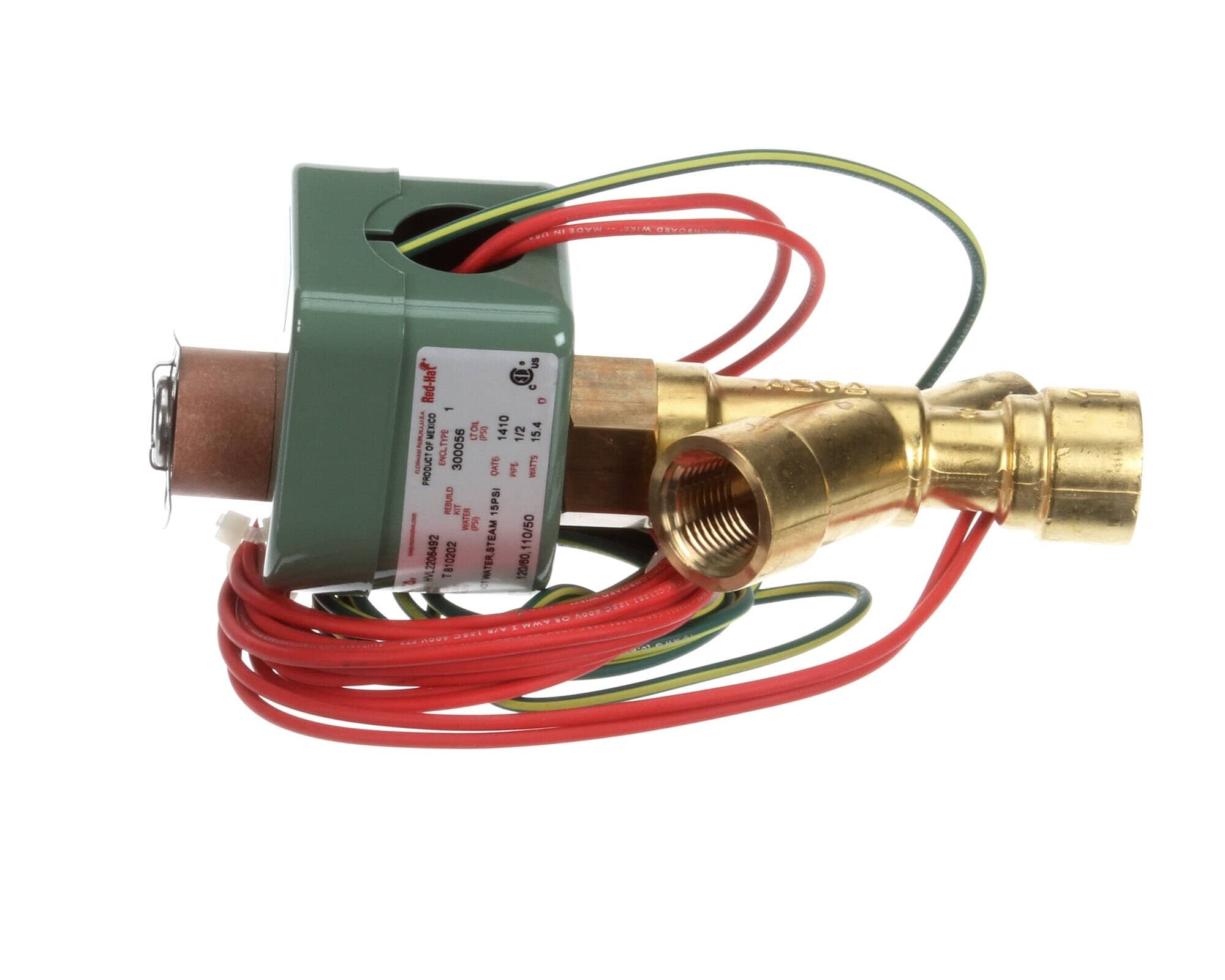 CLEVELAND Cleveland 222213 Solenoid Valve 120 VAC 1/2in 72in Leads 12804405