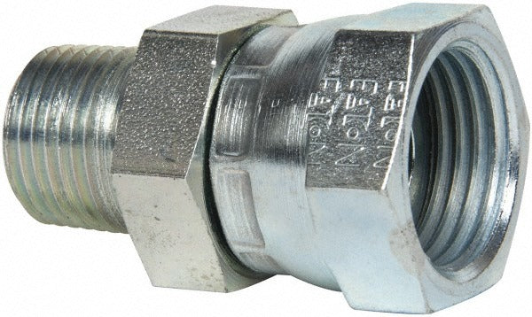 EATON Eaton 2045-8-6S Pipe Adapter 3/8-18 X 1/2-14 Steel 2500 Psi