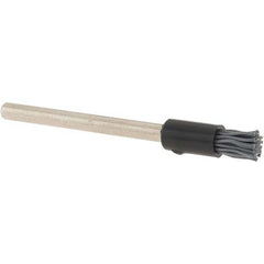 WEILER Weiler 26136 End Brush 3/16 in Nylon 500 Grit Silicon Carbide