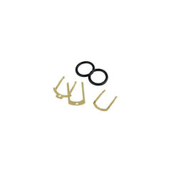 BRASSCRAFT Brasscraft SL0347 Moen lavatory/kitchen brass cartridge repair kit (2 O-rings, 3 clips)