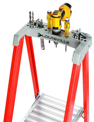 Louisville Ladder FXP1702 2FT Platform Ladder Type IA 300 lb Rated
