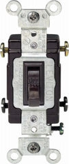 LEVITON Leviton S09-CS220-02S 2-pole Toggle Switch 20A 120/277V