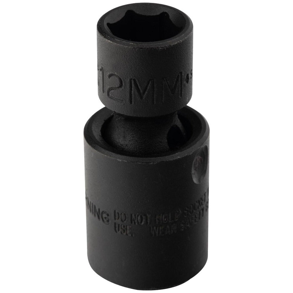 PROTO Proto J77412MP Impact Socket 3/8 in Drive 12mm 6-point