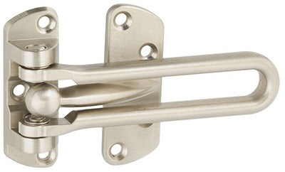 NATIONAL HARDWARE National Mfg N335-984 Door Security Guard Satin Nickel