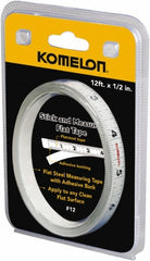KOMELON Komelon F12 Adhesive Tape Measure 12 Feet Steel