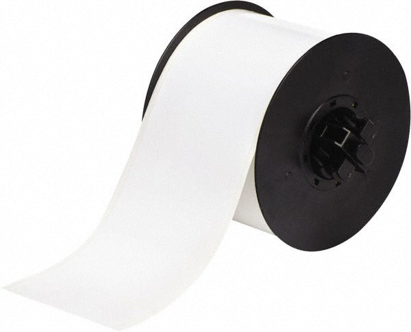 BRADY Brady 142028 White Vinyl Label Printer Tape 3x100ft