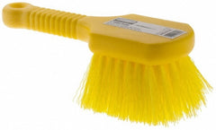 RUBBERMAID Rubbermaid FG9B2900YEL Scouring Brush 8 in Synthetic