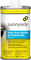 SUNNYSIDE Sunnyside 87032S Pure Gum Spirits Turpentine 1 Quart (Each)