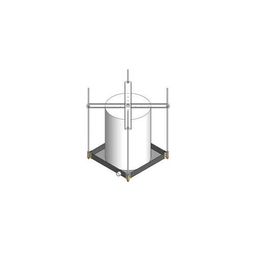 HOLDRITE Holdrite 50-SWHP-A QuickStand Suspended Water Heater Platform (26-1/2-Inch x 26-1/2-Inch)