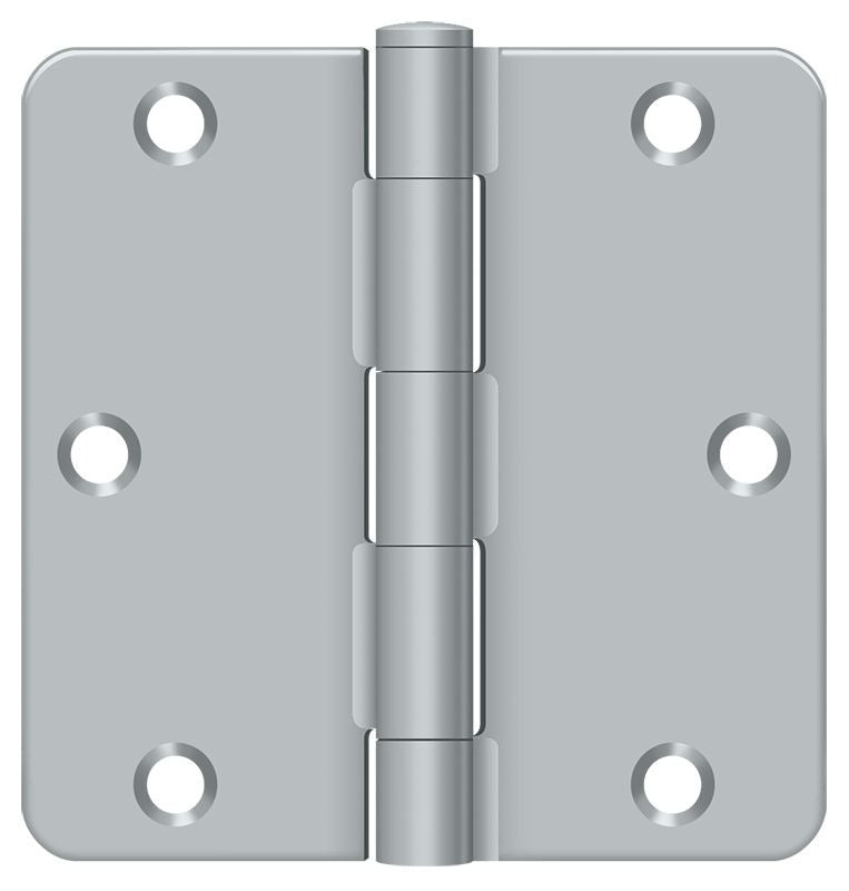 DELTANA Deltana S35R426D Radius Corner Door Hinge Satin Chrome