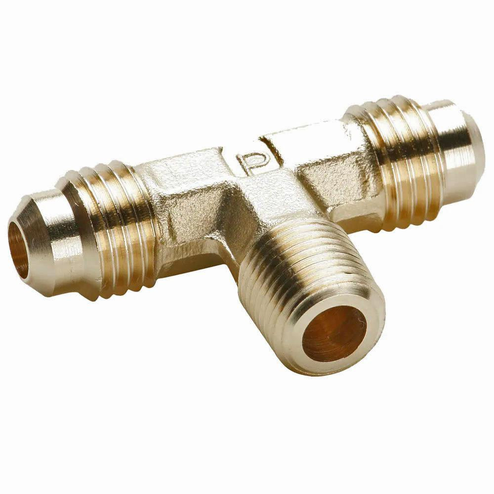 PARKER Parker 145F-5-4 Brass Flared Male Branch Tee 5/16 in