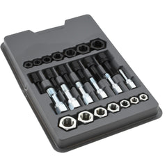 LANG Lang 2581M Tap Die Set Unc Unf Carbon Steel 26 Pc