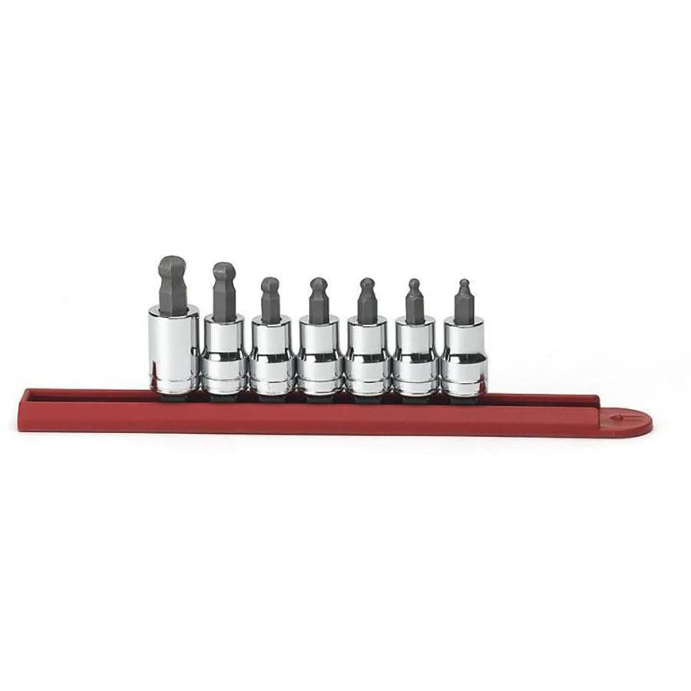 GEARWRENCH Gearwrench 80586 Hex Bit Socket Set 3/8 in Drive 7 Pc