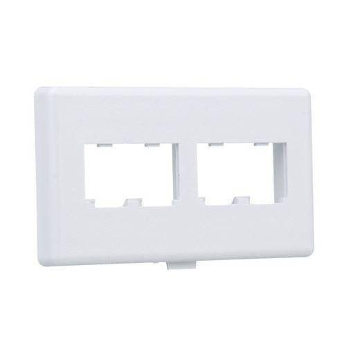 PANDUIT Panduit CFFPHM4WH Furniture Faceplate 4 Port