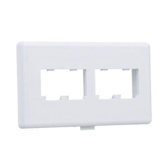 PANDUIT Panduit CFFPHM4WH Furniture Faceplate 4 Port