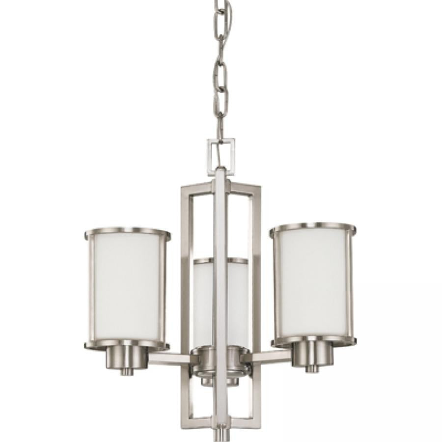 SATCO-NUVO Satco-Nuvo 60/2851 Three Light Chandelier 60W (17.75 in Diameter) 60/2851
