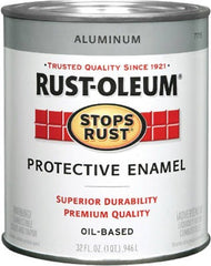 RUST-OLEUM Rust-oleum 7715-730 Aluminum Enamel Coating 0.5 Pint