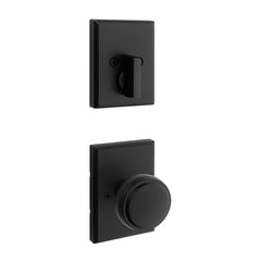 KWIKSET Kwikset 971SOKTRCT-514 Interior Knob Trim Matte Black