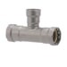 MEGAPRESS Megapress 25341 Reducing Pipe Tee 1x1x3/4 in Press Carbon Steel