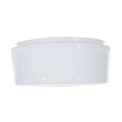 SATCO-NUVO Satco-Nuvo 50-336 10 Inch Drum Glass Shade (10-5/8 in Diameter 9-7/8 in Fitter) 50-336
