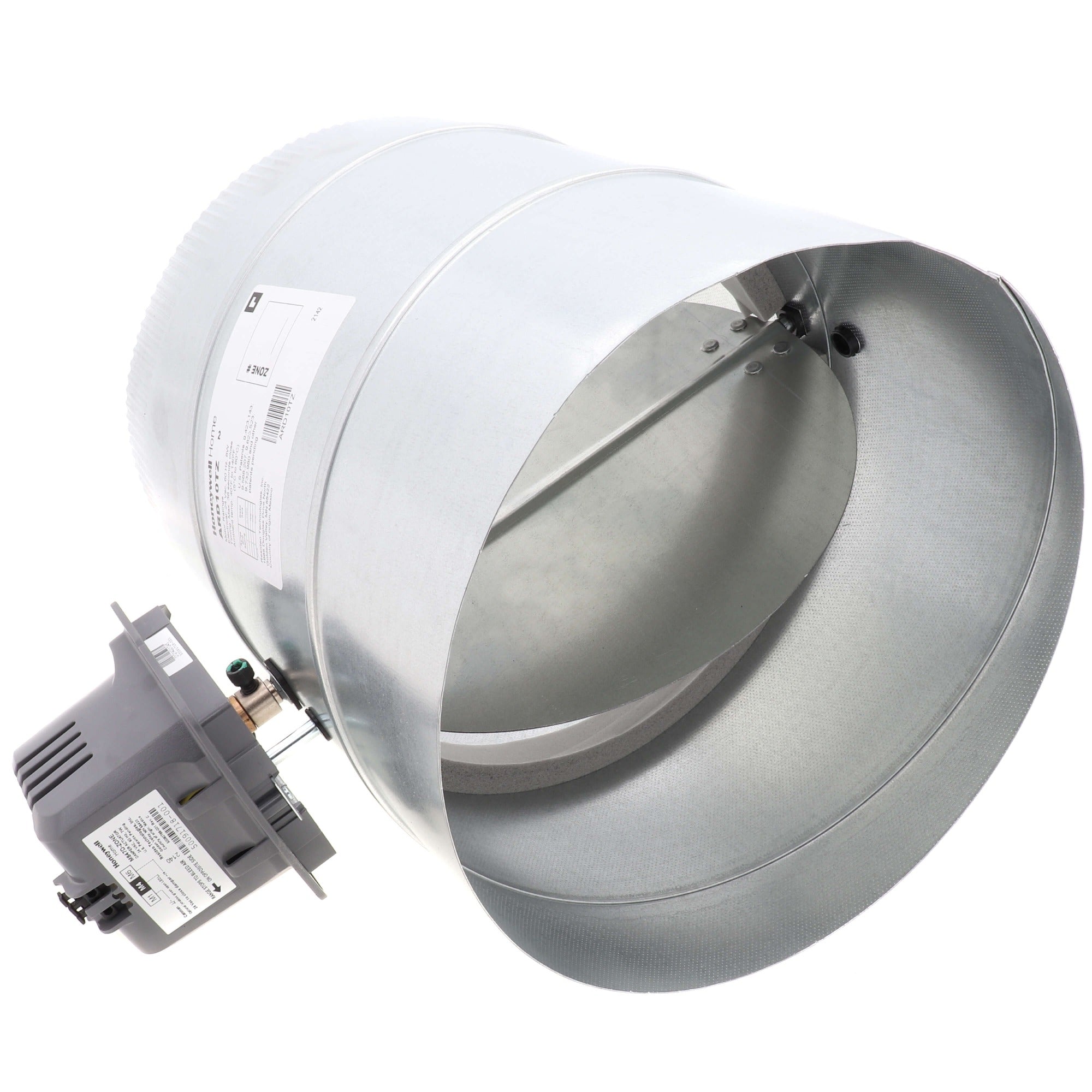 HONEYWELL HOME Honeywell Home ARD10TZ 10 in Round Automatic TrueZONE Damper 24V (10 in) ARD10