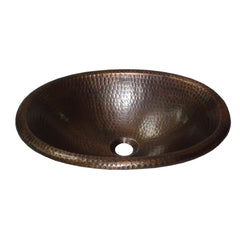 DAKOTA Dakota Plumbing Products DSE-HCL1714 Copper Lavatory Sink