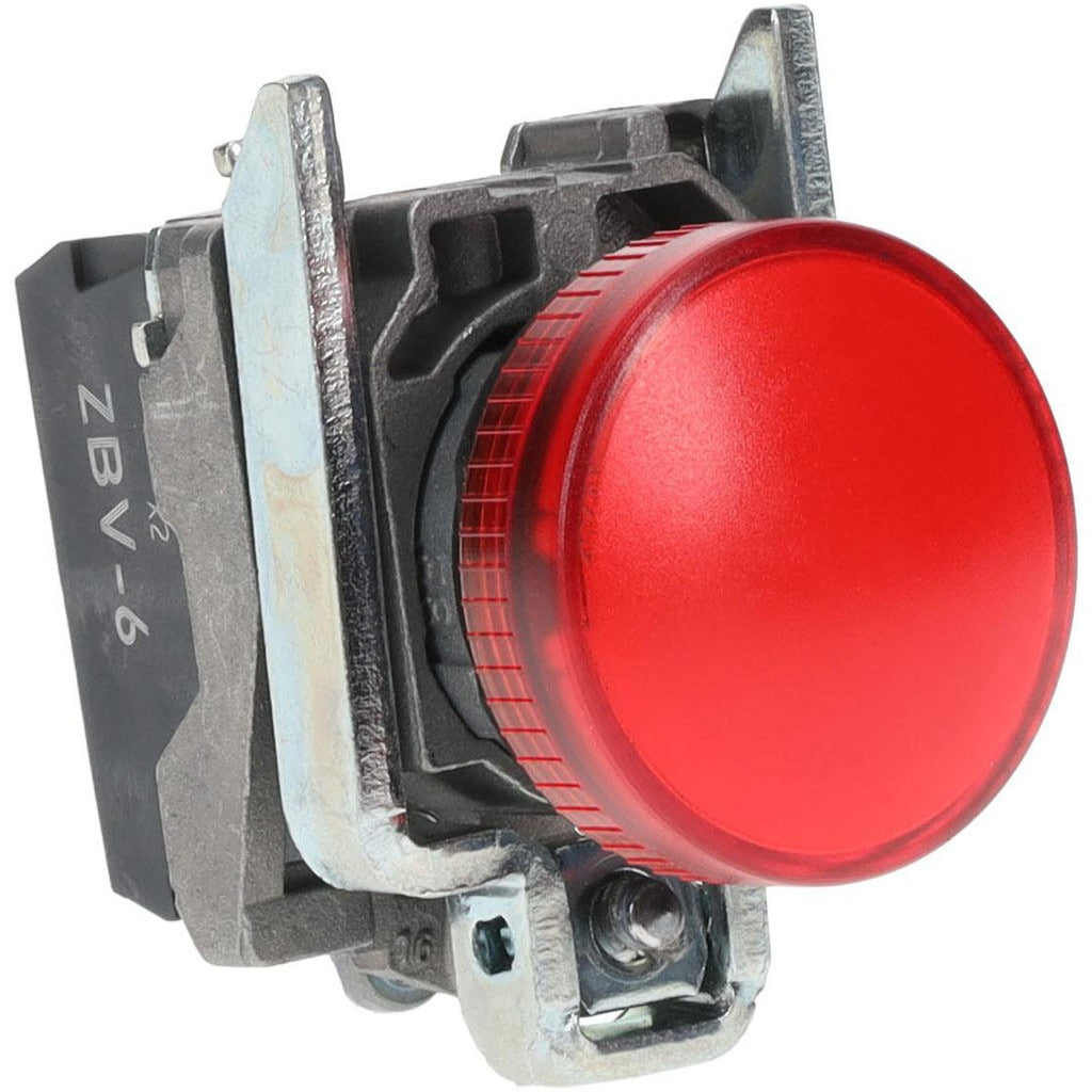 SCHNEIDER ELECTRIC Schneider Electric XB4BV64 Pilot Light 250V Red 30mm