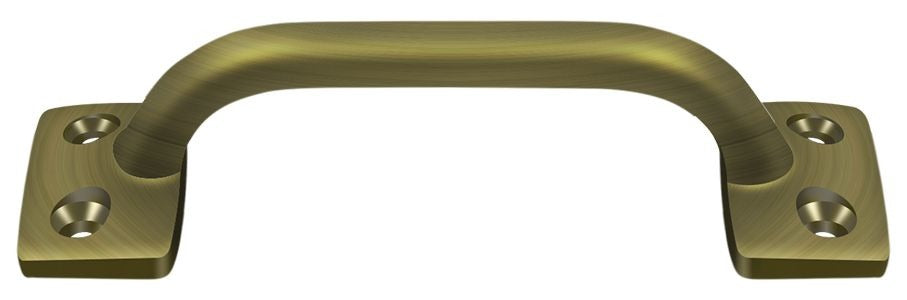 DELTANA Deltana WP026U5 Door Pull 4 Inches Antique Brass