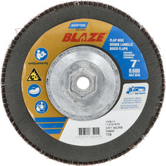 NORTON Norton 66261183501 Ceramic Flap Disc 80 Grit Type 29