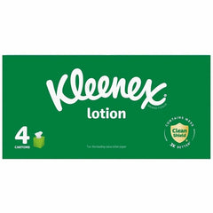 KIMBERLY-CLARK Kimberly-Clark KCC54289 Kleenex Soothing Lotion Facial Tissues 4 Pack (60/Box)