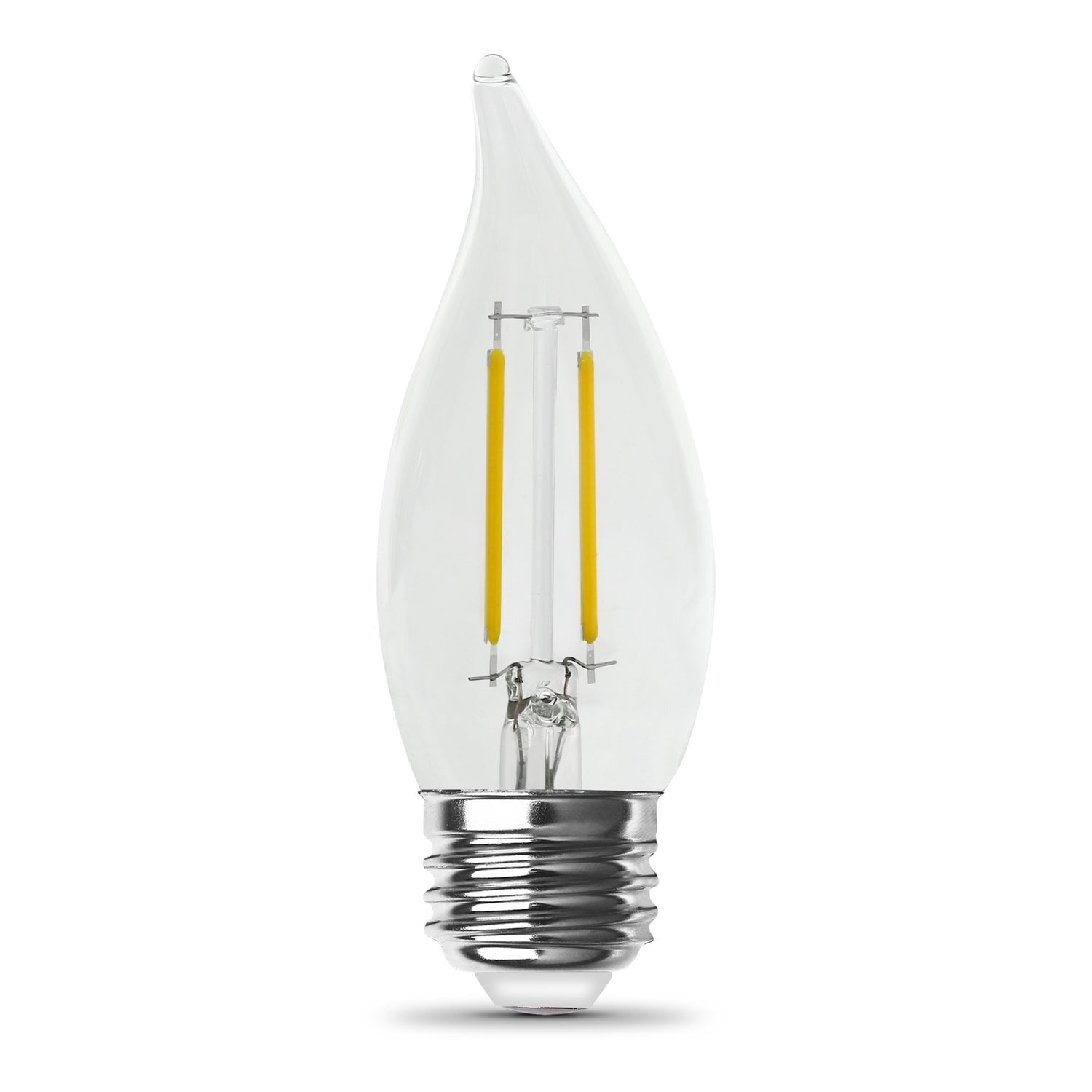 FEIT ELECTRIC Feit Electric BPEFC25/927CA/FIL/2 BA10 E26 Medium Base Dim Filament LED Bulb 2.2W (2-Pack) BPEFC25/927CA/FIL/2