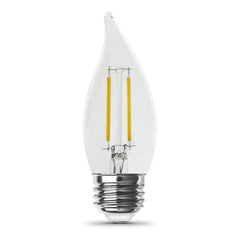 FEIT ELECTRIC Feit Electric BPEFC25/927CA/FIL/2 BA10 E26 Medium Base Dim Filament LED Bulb 2.2W (2-Pack) BPEFC25/927CA/FIL/2