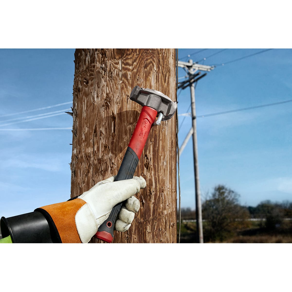 MILWAUKEE Milwaukee 48-22-9040 4-in-1 Lineman's Hammer 32oz 15 in