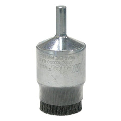 WEILER Weiler 86105 End Brush 1 in Nylon Crimped Wire 10000 Rpm