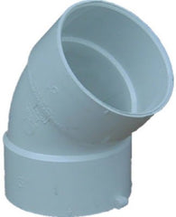 TIGRE Tigre Usa Inc 36-672 6 Inch 45 Degree Sewer Drain Elbow