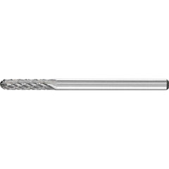 PFERD Pferd 21823191 Carbide Bur Ball Nose Cylinder 1/8 in