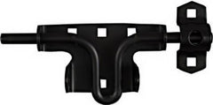 NATIONAL HARDWARE National Mfg N165-506 Slide Bolt Latch Satin Black 5 Pack